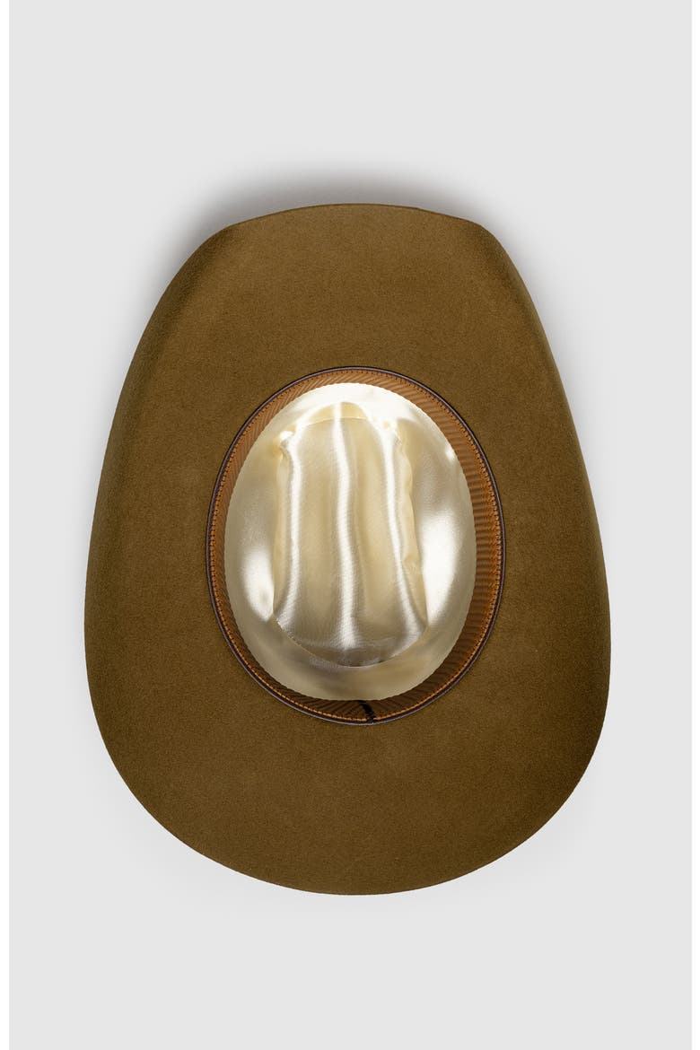 The Boss Premier Cowboy Hat, Alternate, color, Brown