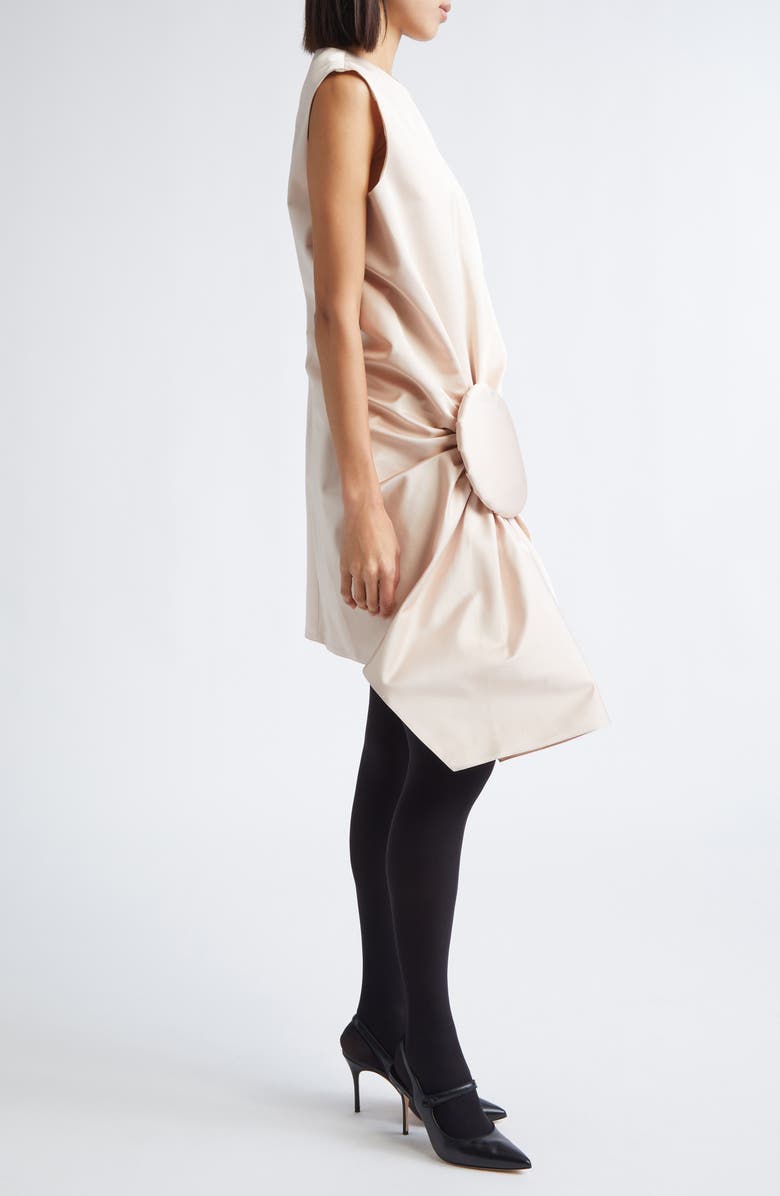 renaissance renaissance Kylie Asymmetric Satin Dress, Alternate, color, Pink