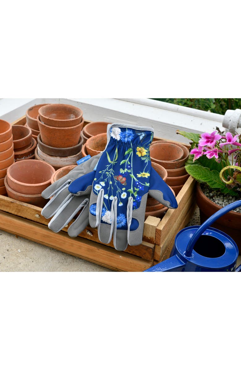 Burgon & Ball British Meadow Garden Gloves, Alternate, color, Blue