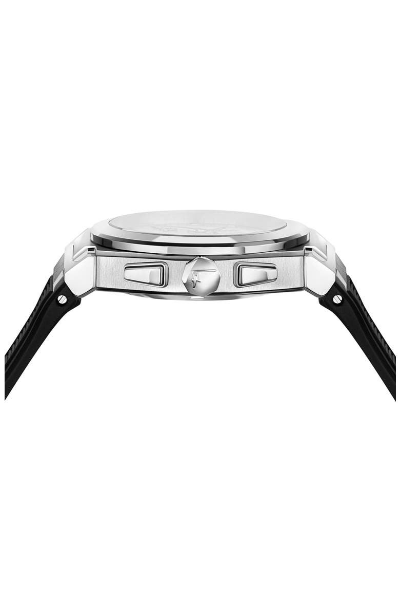 Vega Chronograph Swiss Quartz Watch, 40mm, Alternate, color, STAINLESS STEEL