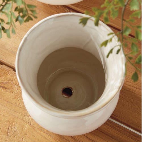 Napa Home & Garden Delaney Pot Small In White
