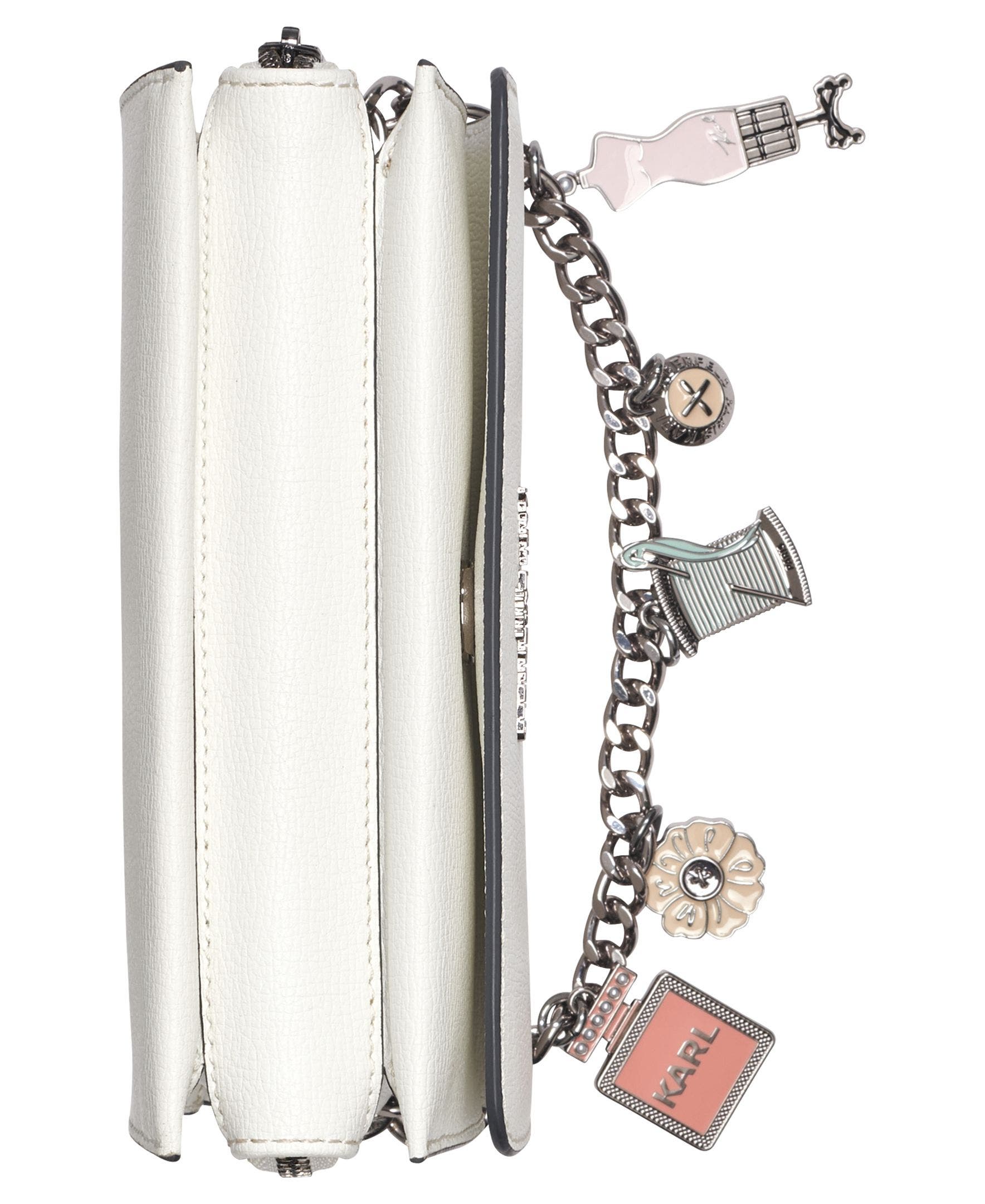 KARL LAGERFELD PARIS Lourdes Swag Chain Crossbody, Alternate, color, 