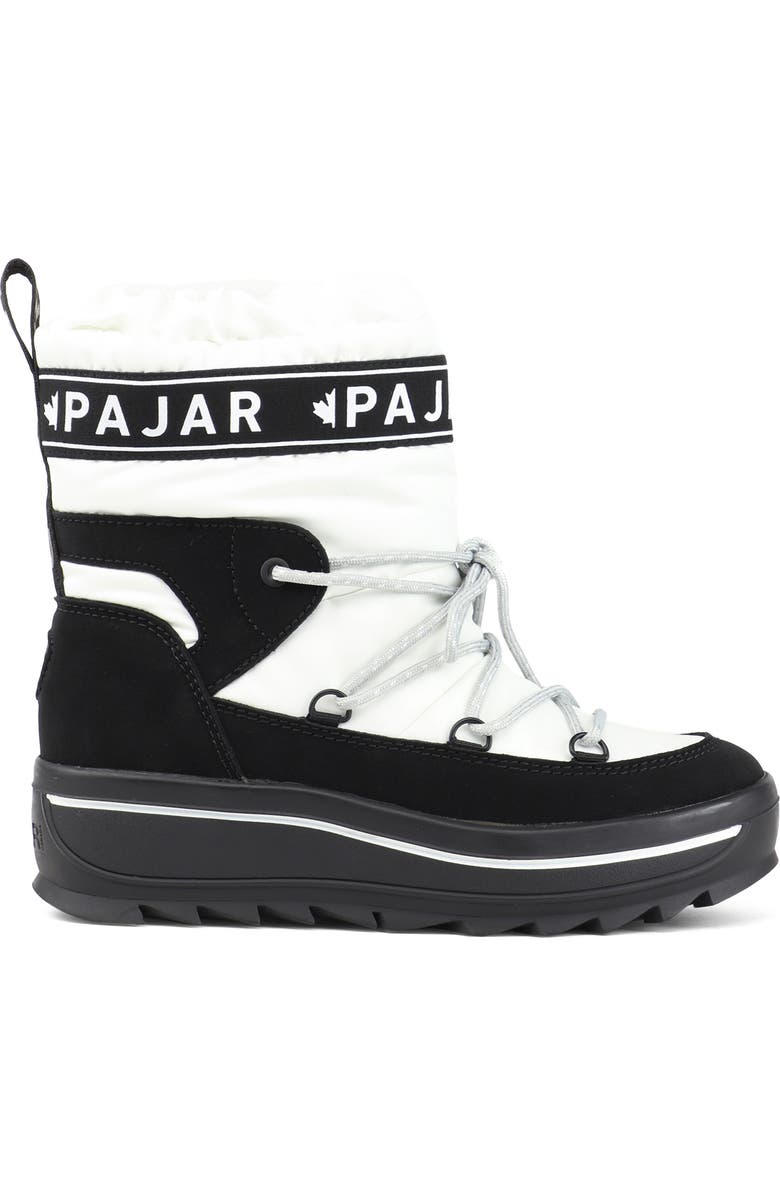 Pajar Galaxy Waterproof Platform Boot, Alternate, color, White