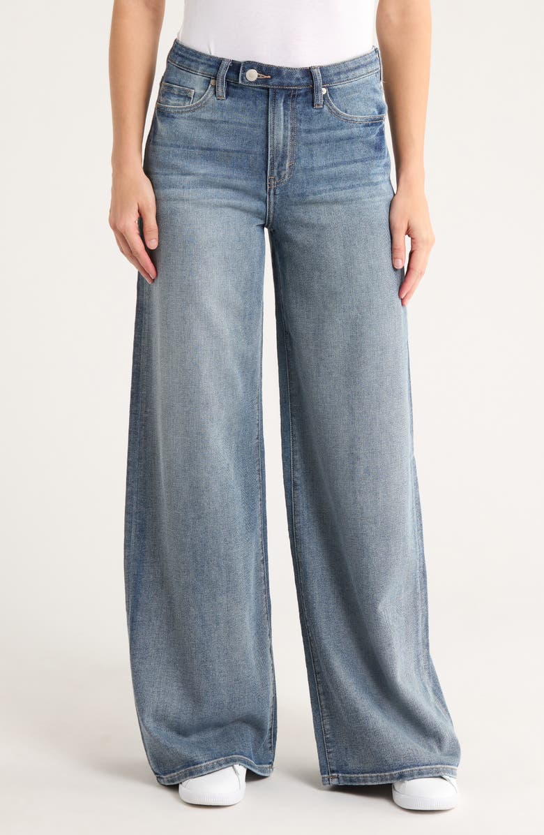 Habitual Wide Leg Jeans, Main, color, Marine