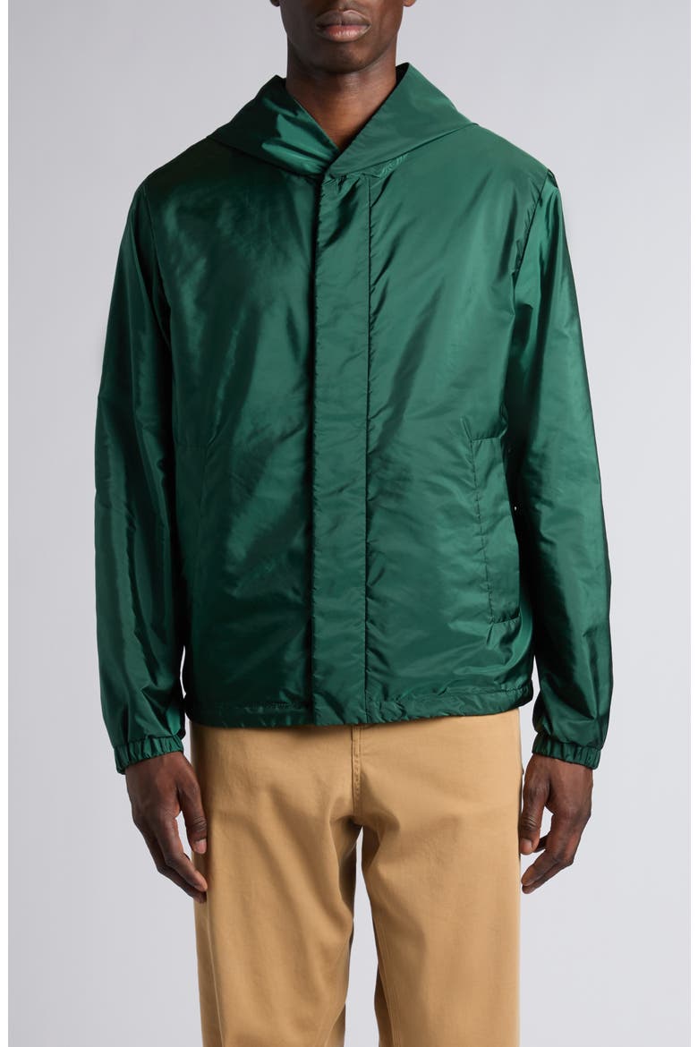 Grandans Hooded Jacket, Main, color, BISTRO GREEN
