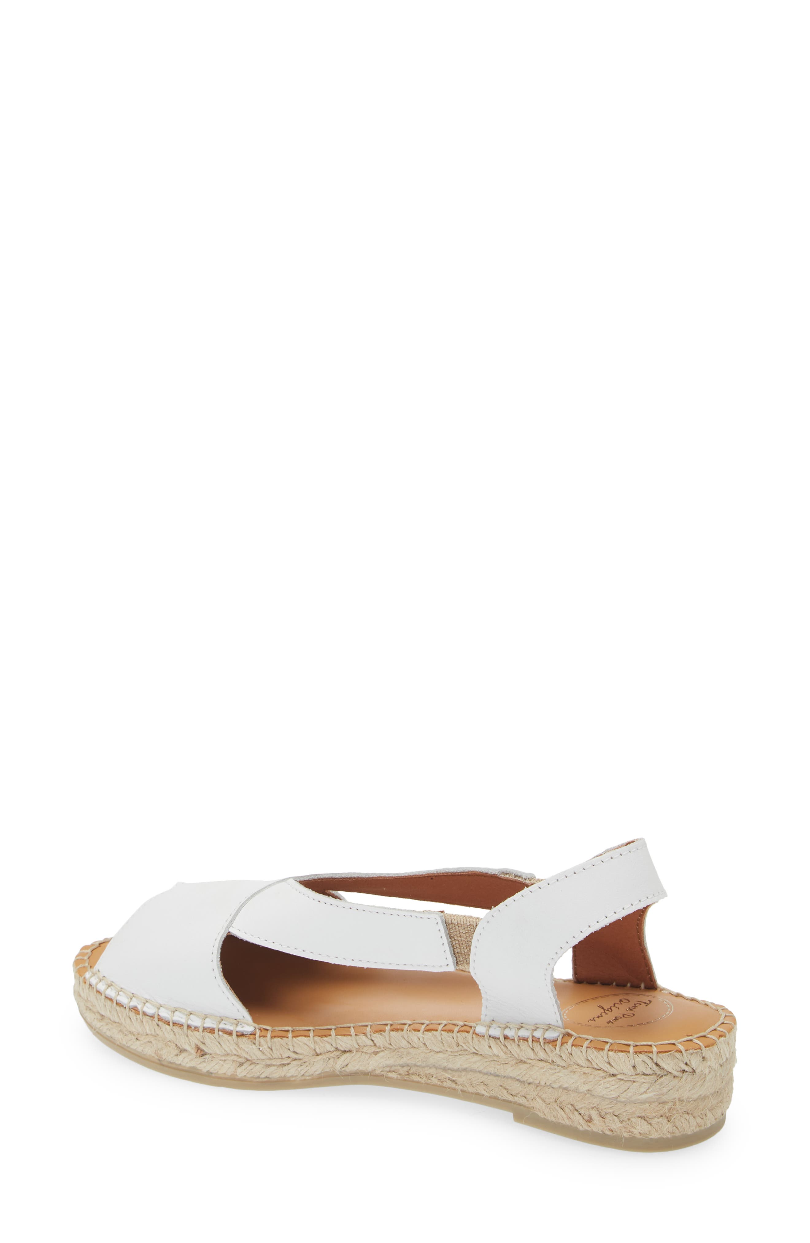 Toni Pons Elda Espadrille Sandal, Alternate, color, White
