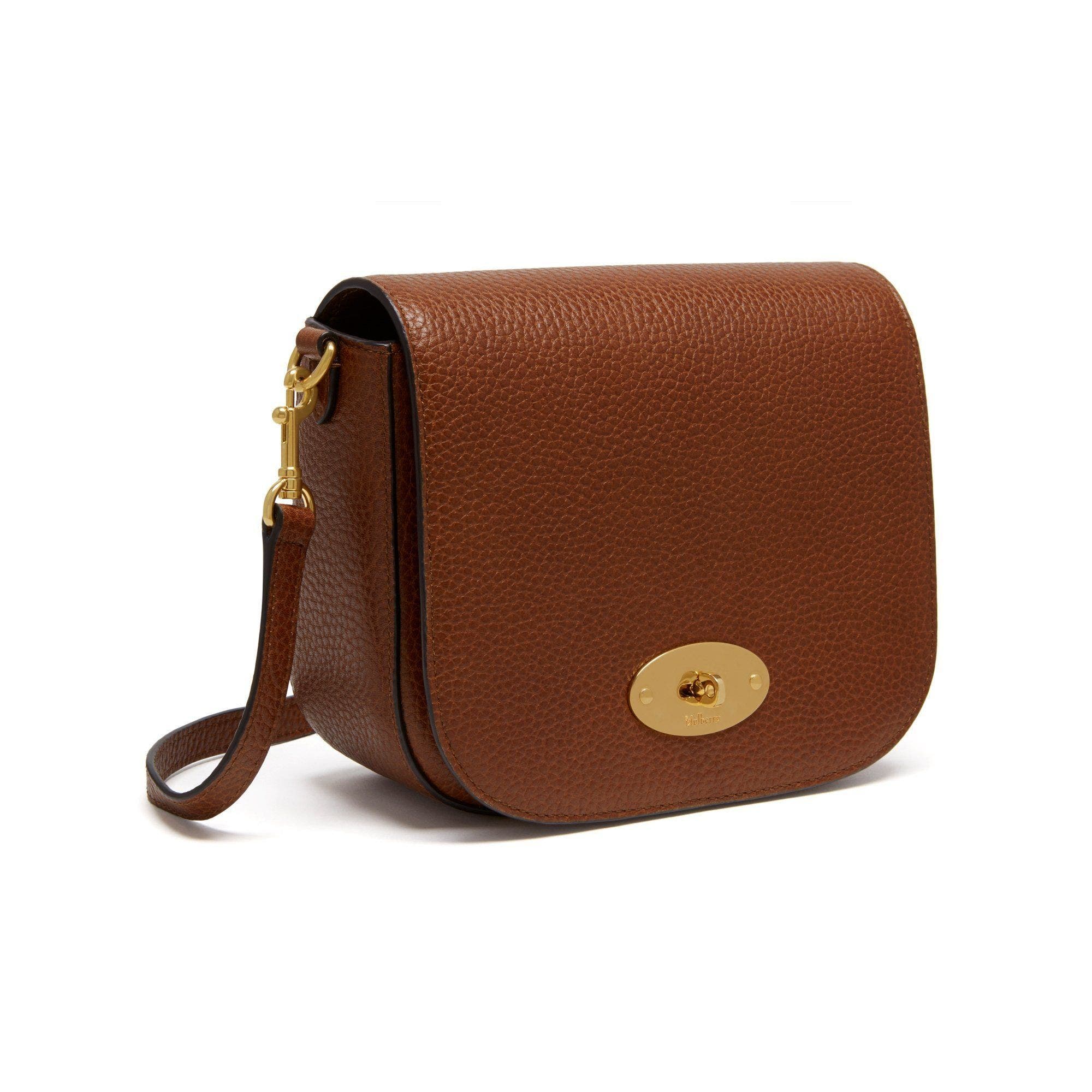 Mulberry Small Darley Leather Crossbody Bag, Alternate, color, Oak