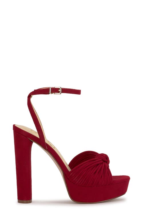Jessica Simpson Immie Platform Sandal In Red