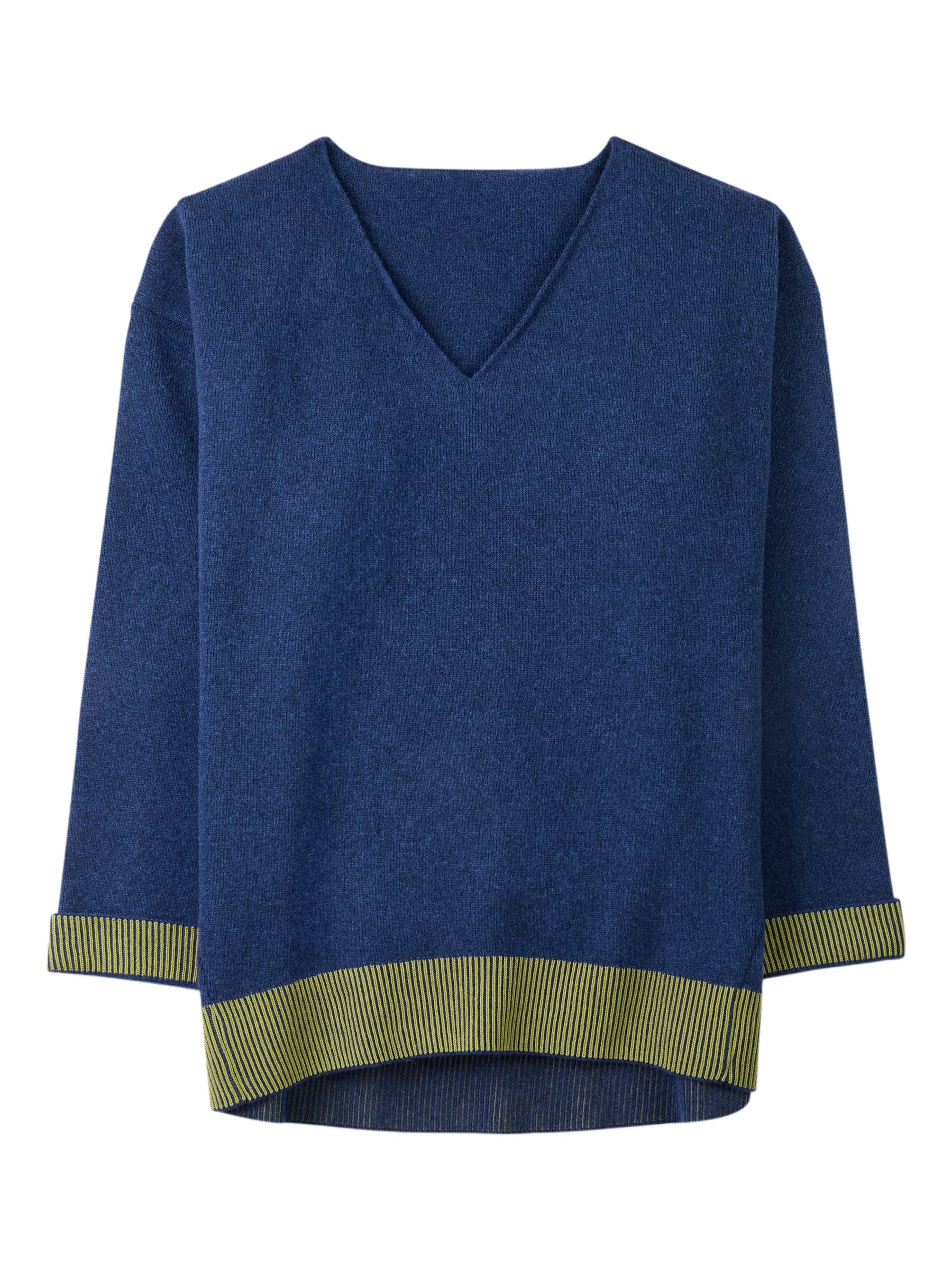 Ponte V-Neck Sweater - image 2