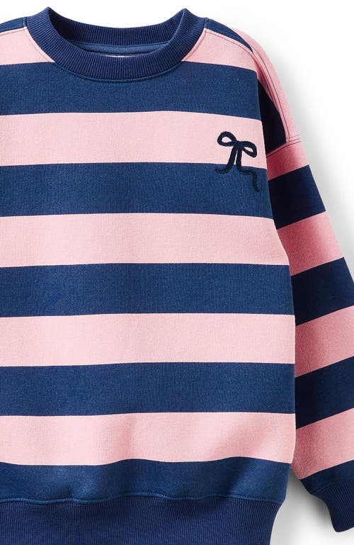 Cotton On Kids Kid's Sammy Oversized Crew In Blue