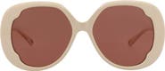 Chloé 56mm Oversize Round Sunglasses