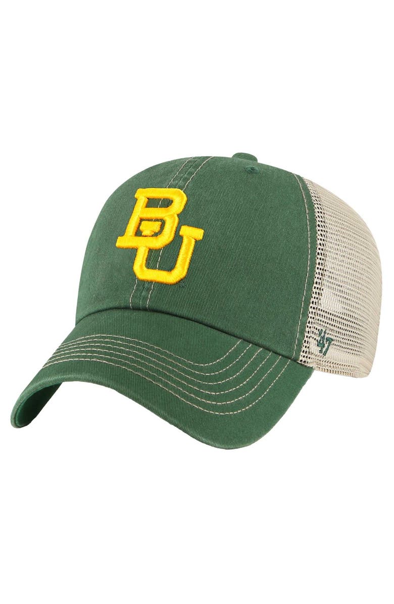 '47 Men's '47 Green Baylor Bears Trawler Clean Up Adjustable Hat, Main, color, 