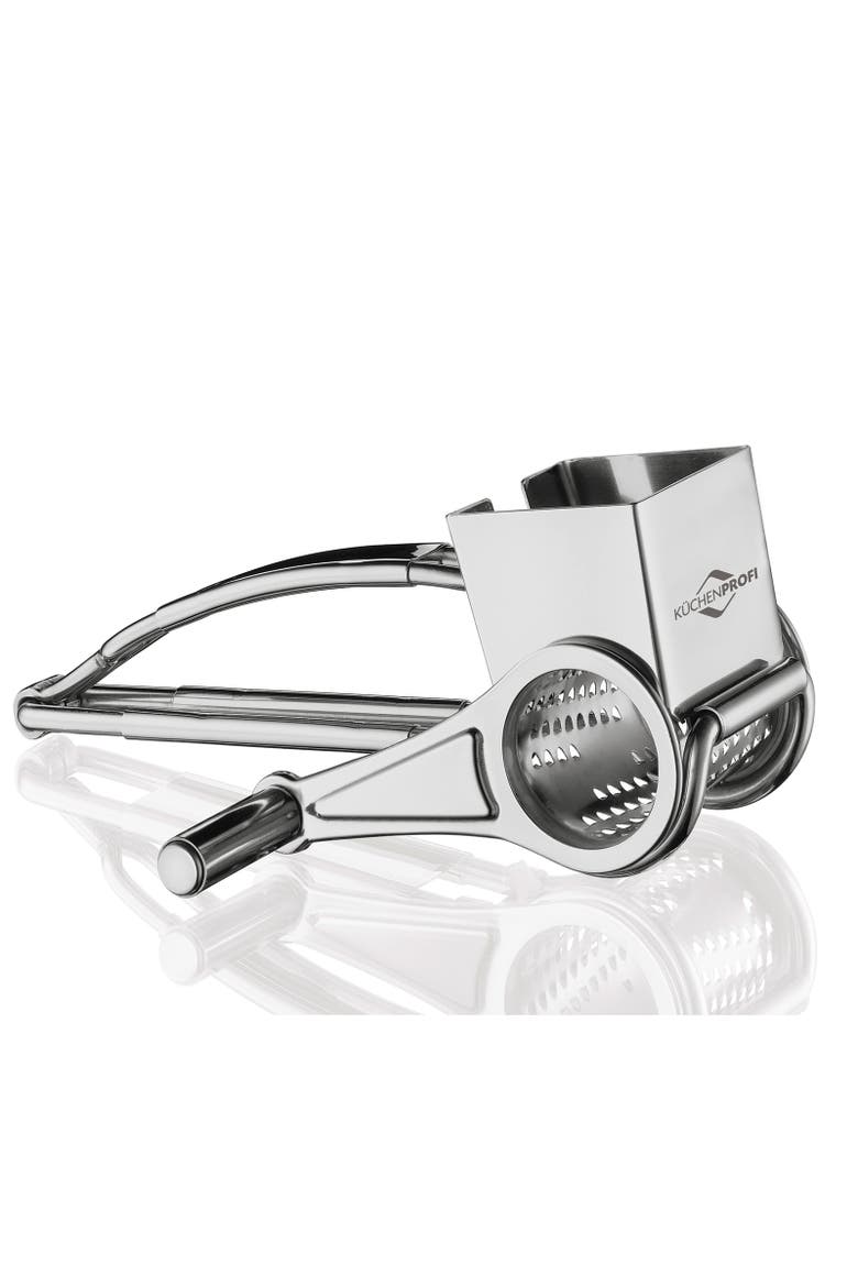 Stainless Steel Rotary Grater, Main, color, Silver