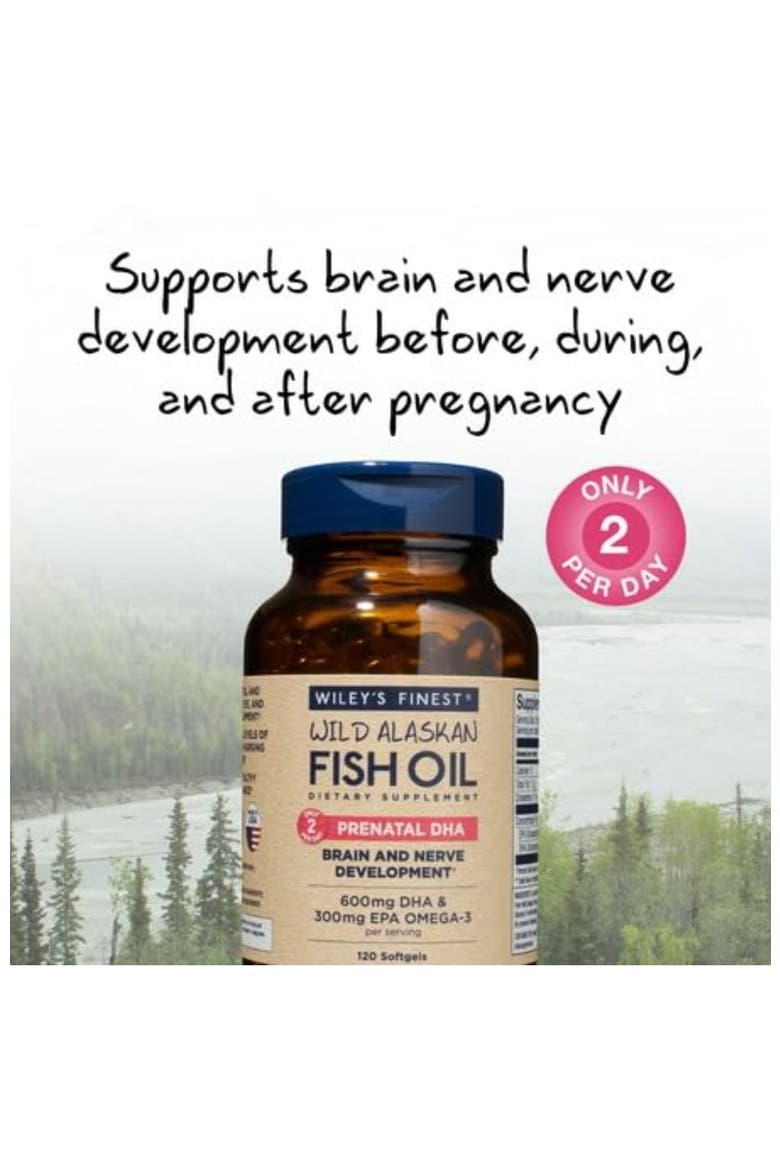 Prenatal DHA Omega-3 120 Softgels for Pregnancy and Nursing Support(60 servings), Alternate, color, None