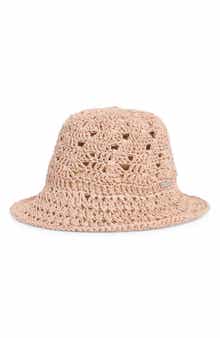 Boho Straw Bucket Hat