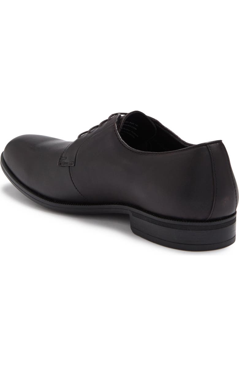 Gordon Rush Bailey Leather Plain Toe Derby, Alternate, color, Moka Leather