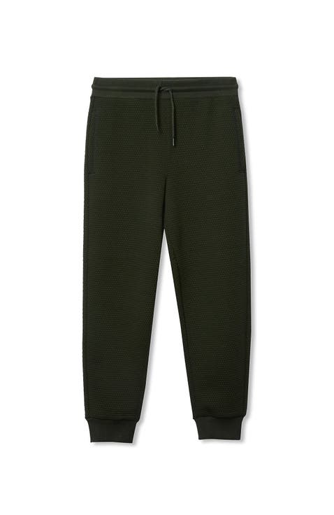 Boys Iron Knee Texture Knit Jogger
