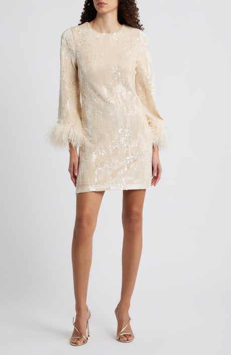 Julia Jordan Sequin Embellished Minidress