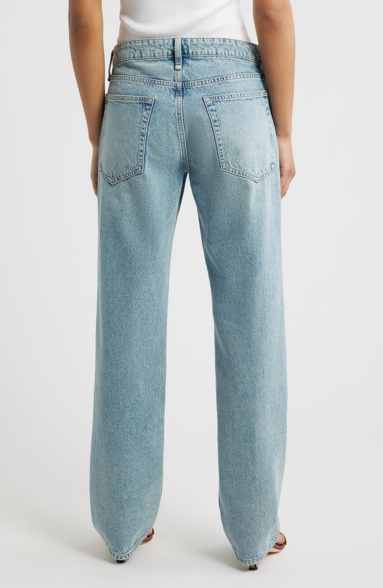 rag & bone Harlow Low Rise Straight Leg Jeans, Alternate, color, 