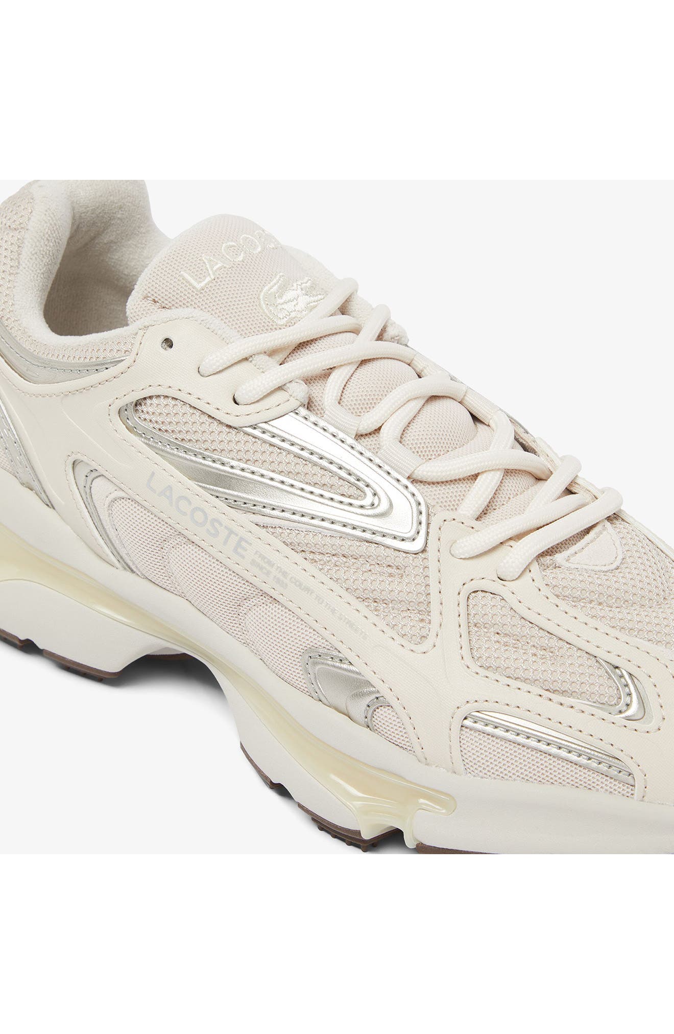 Lacoste L003 2K24 Sneaker, Alternate, color, Off White/ Off White