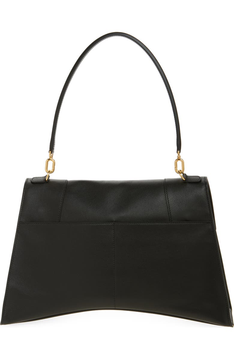 Balenciaga Medium Hourglass Soft Leather Shoulder Bag, Alternate, color,