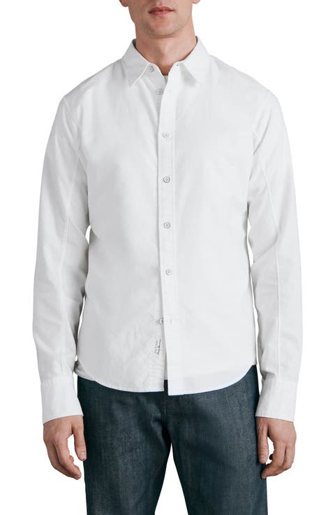 ICONS Fit 2 Slim Fit Engineered Button-Up Shirt