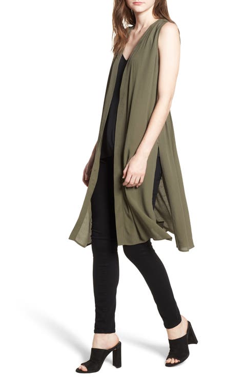 Ruched Back Vest
