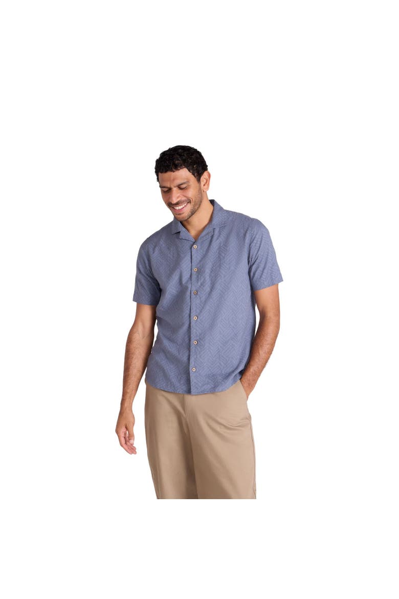 Fiji Textured Shirt, Main, color, Blue