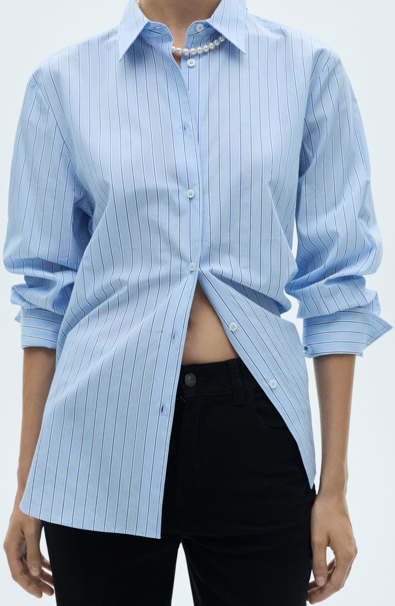 MANGO Violeta Flared Stretch Corduroy Jeans, Alternate, color,