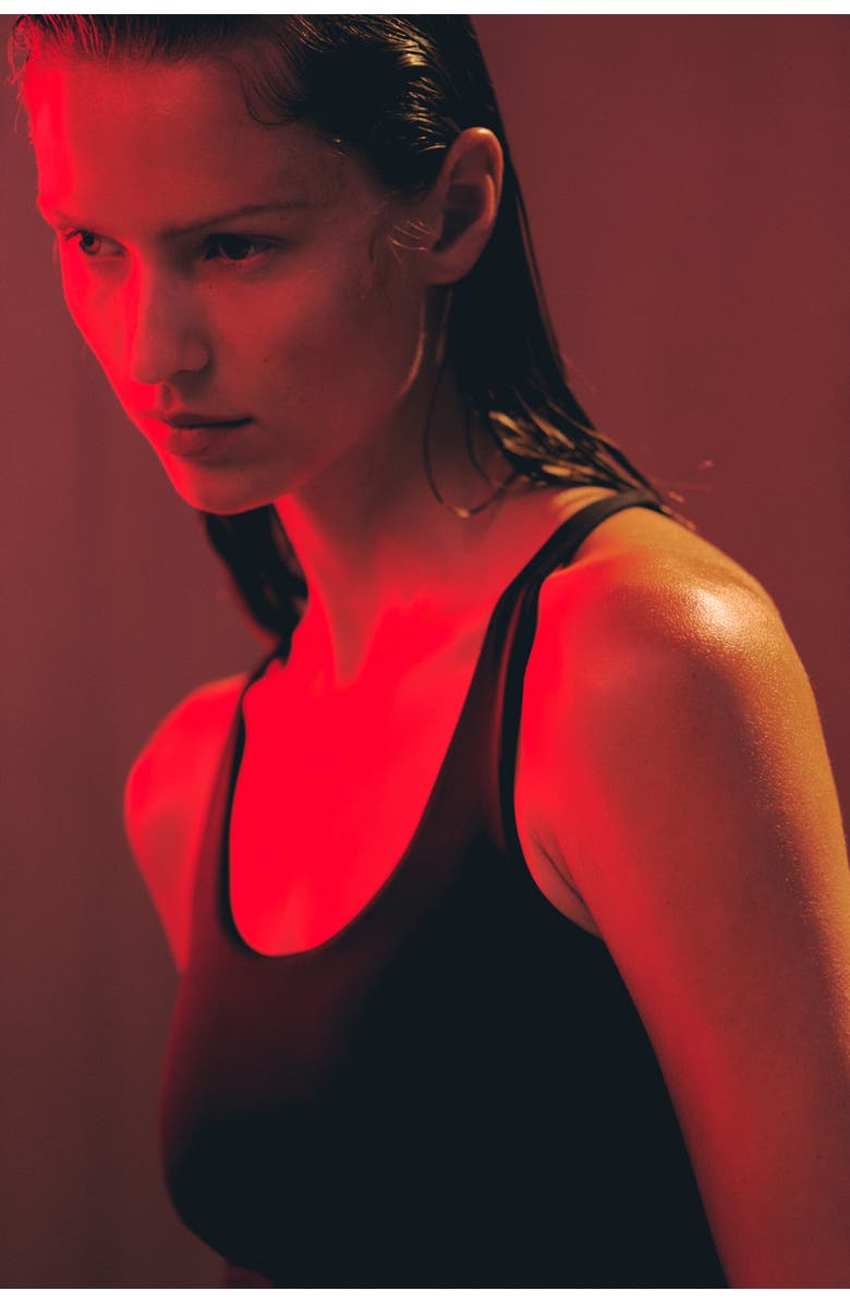 H&M Sculptmove Sports Vest Top, Alternate, color, Black