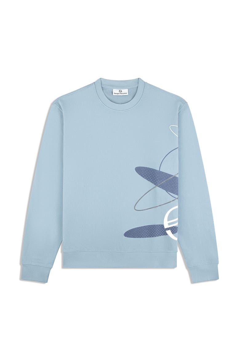 Ciro Crewneck Sweatshirt, Alternate, color, FADED DENIM