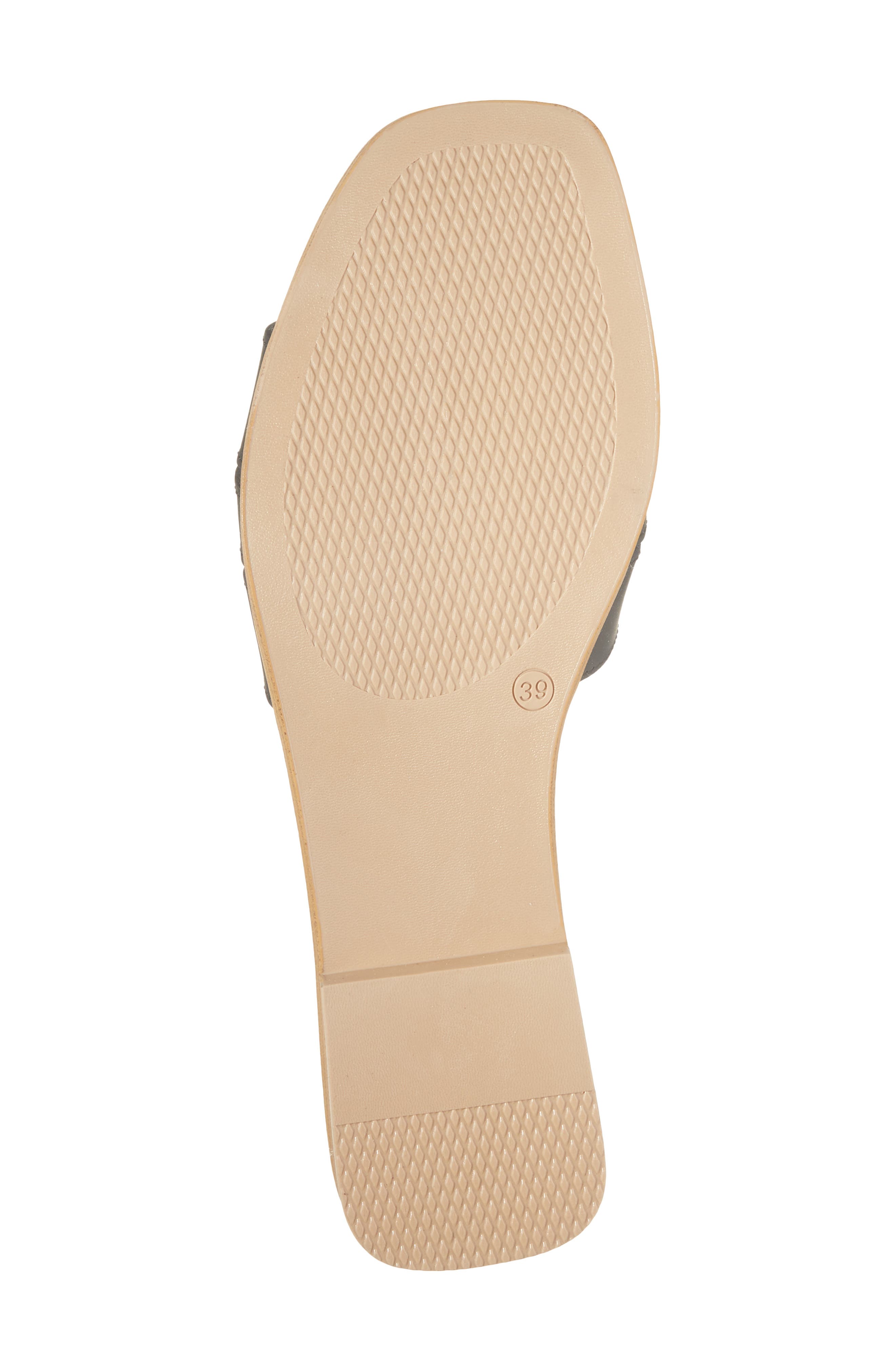 Chocolat Blu Baz Slide Sandal, Alternate, color, Black Leather