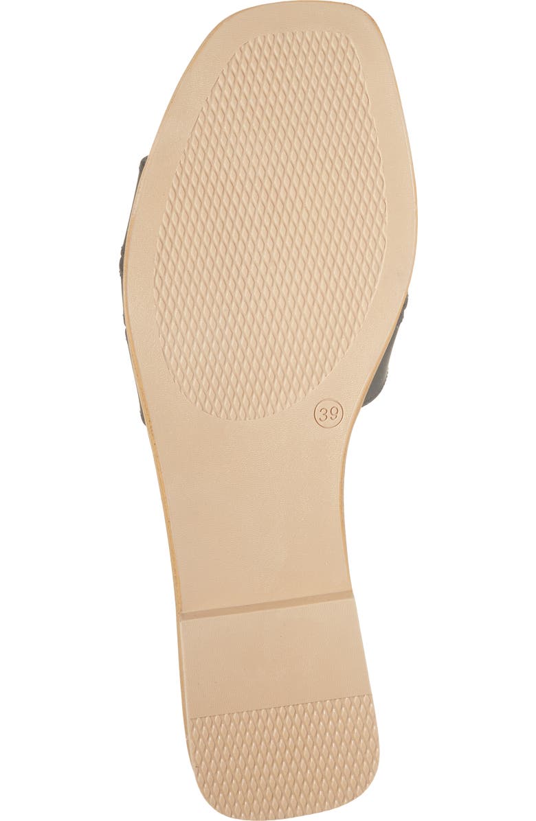 Chocolat Blu Baz Slide Sandal, Alternate, color, Black Leather