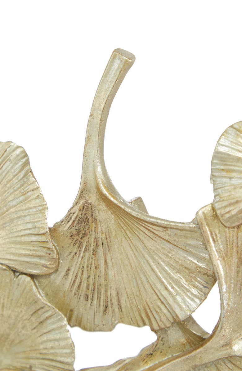 WILLOW ROW Contemporary Gold Metal Sculpture, Alternate, color,