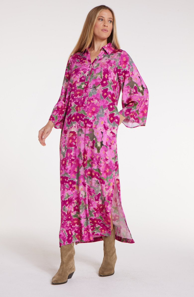 Hermoza Antoinette Pocket Midi Dress, Alternate, color, 