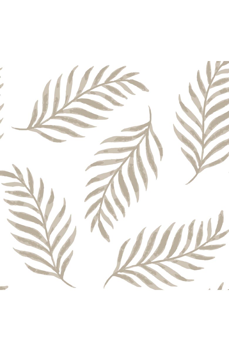 Lambs & Ivy Signature Leaves Print Organic Cotton Fitted Crib Sheet, Alternate, color, Brown