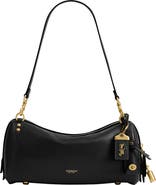 COACH Rogue Leather Shoulder Bag
