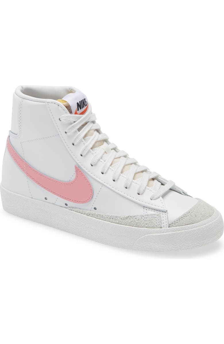 Nike Blazer Mid '77 Sneaker, Main, color, Summit White/ Sunset/ Black