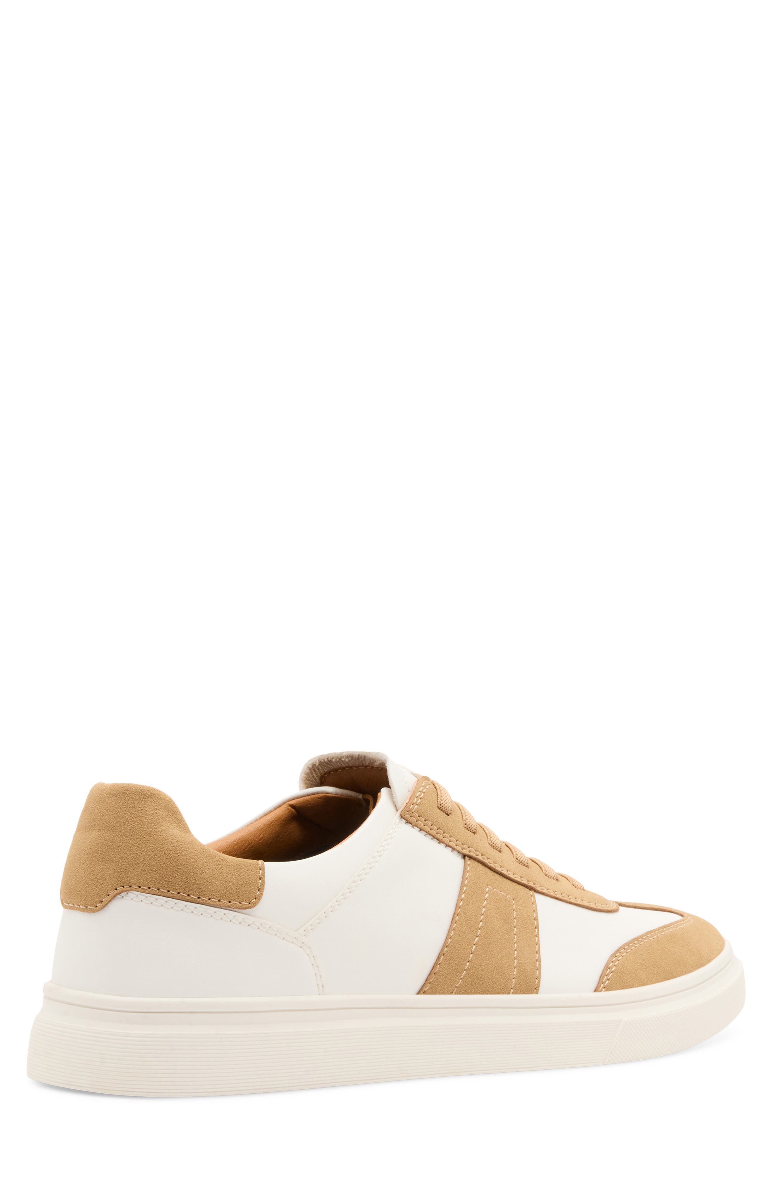 Mhainz Sneaker, Alternate, color, WHITE/ TAN
