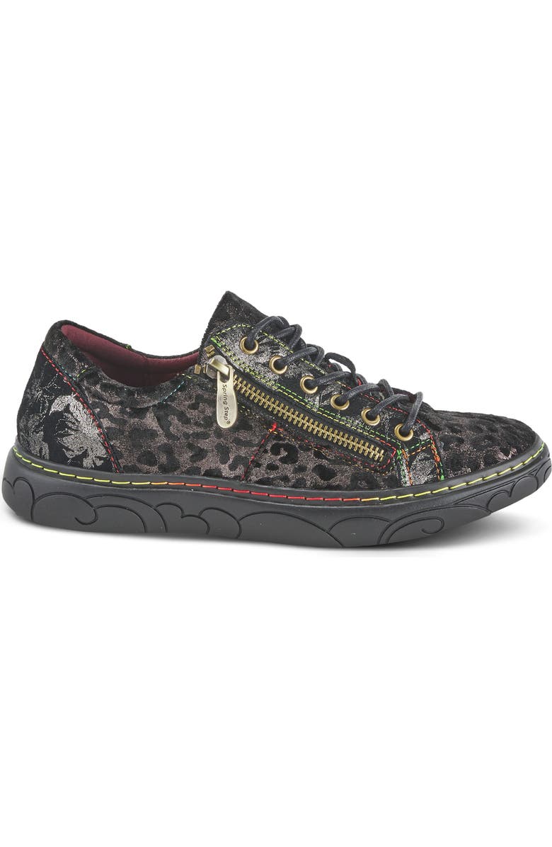 Spring Step Danli Cheetah Sneaker, Alternate, color,