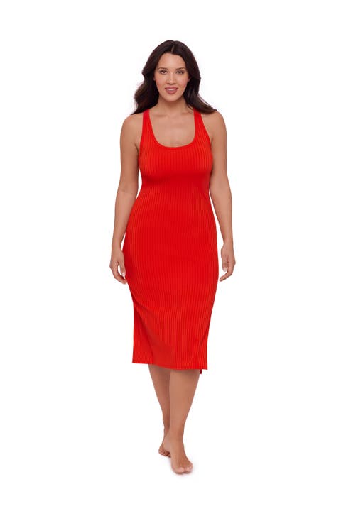 Rib Coverup Dress