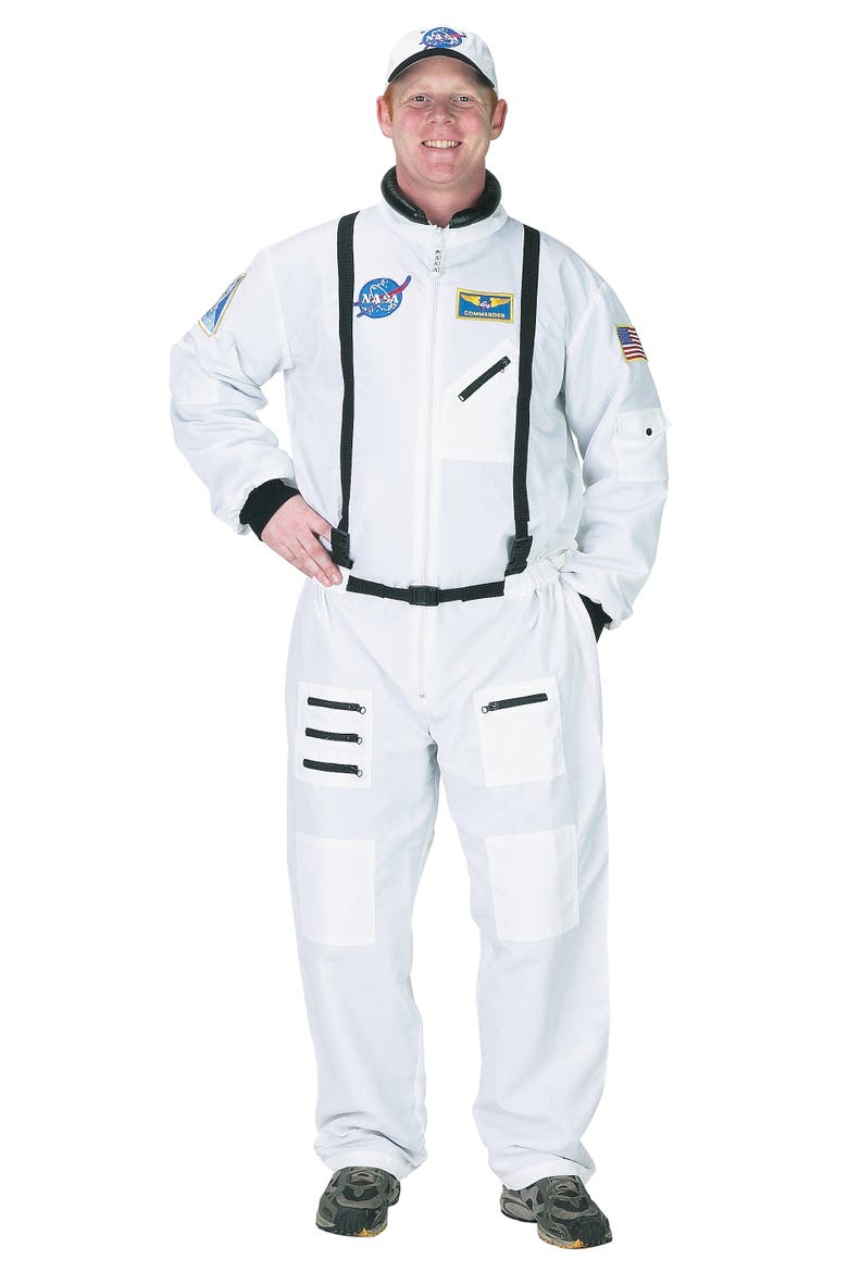 Astronaut Suit, Main, color, White