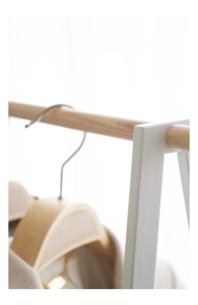 Yamazaki Freestanding Hanging Rack, Alternate, color, White