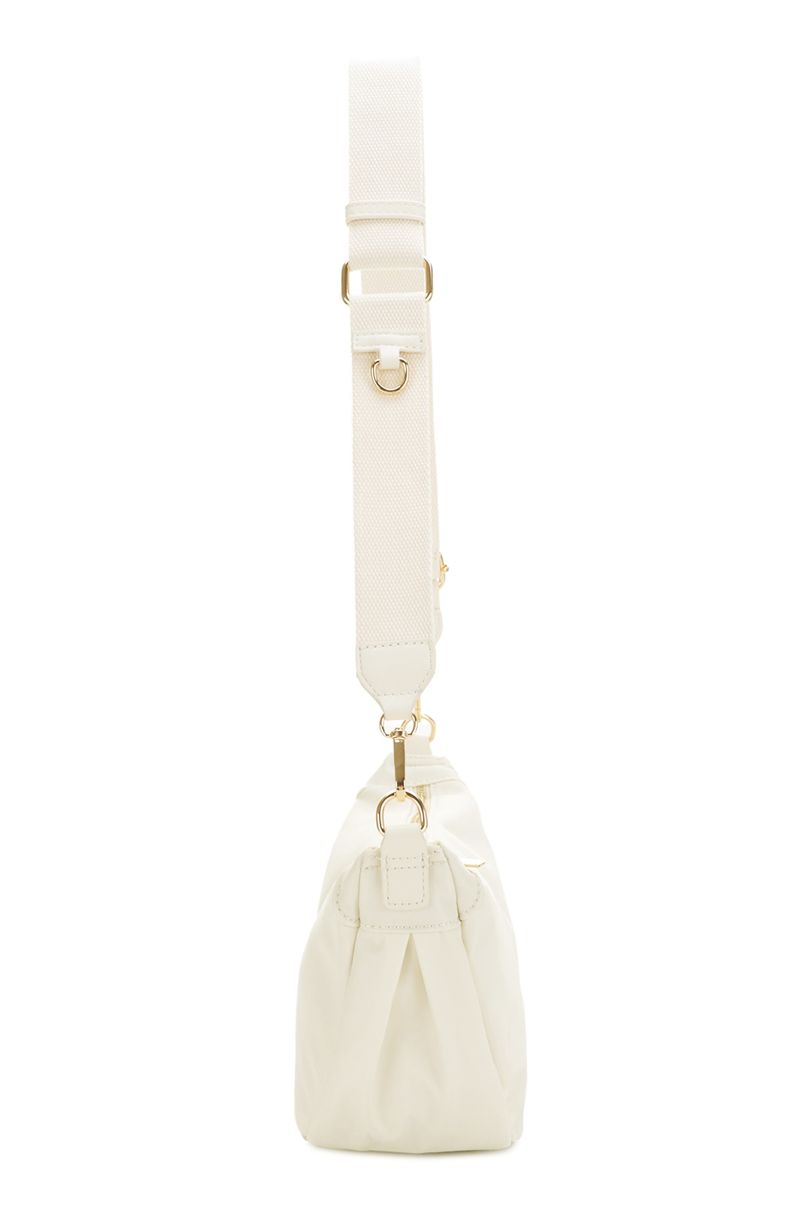 Bre Nylon Sling Crossbody Bag, Alternate, color, BONE