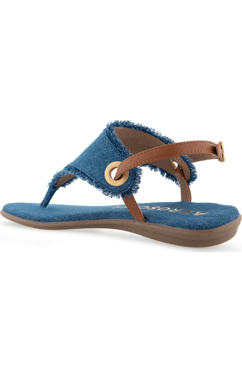 Aerosoles Conclusion Slingback Sandal, Alternate, color, Medium Blue Denim