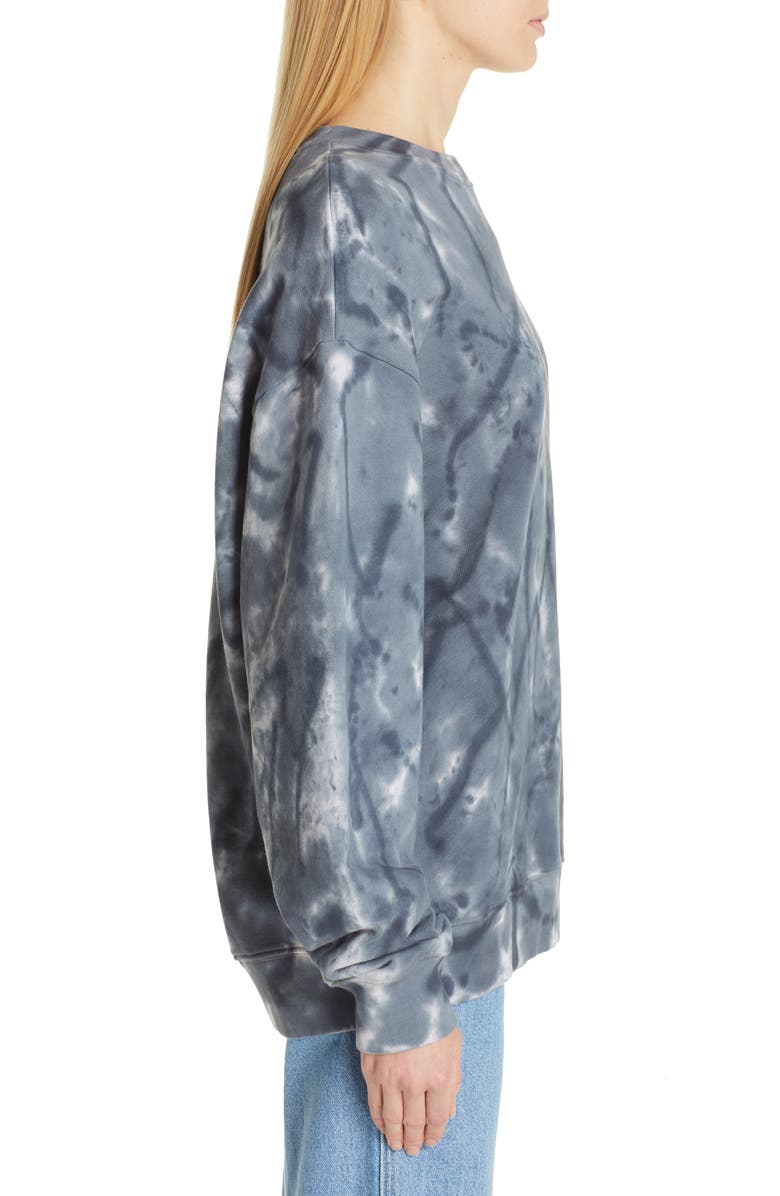 Eckhaus Latta Tie Dye Sweatshirt, Alternate, color, 
