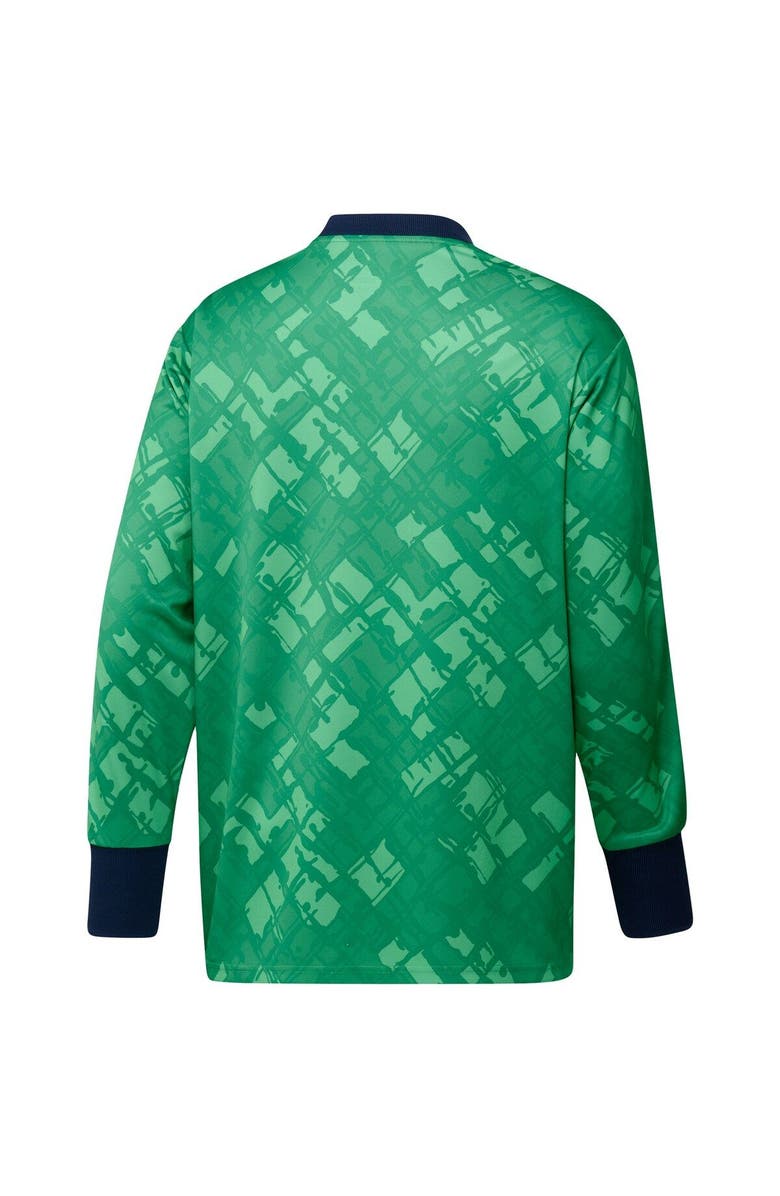 adidas Men's adidas Green Arsenal Authentic Football Icon Goalkeeper Jersey, Alternate, color, 