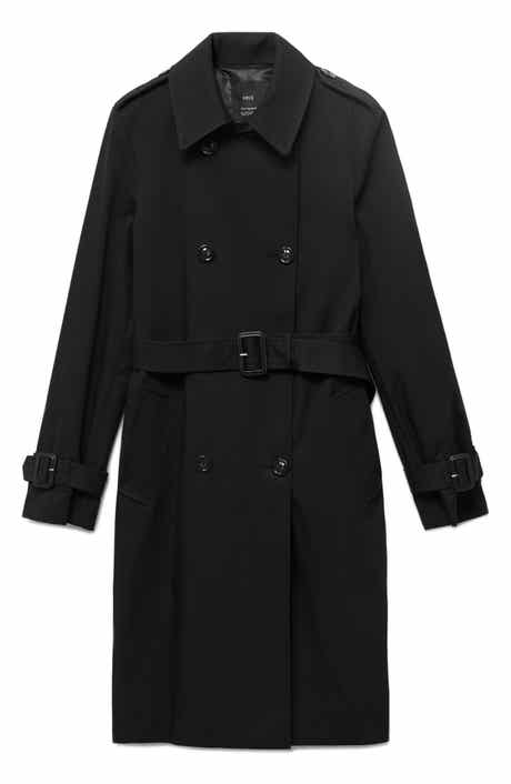 MANGO Classic Belted Trench Coat
