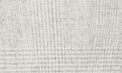 Vince Icon Relaxed Fit Light Grey Glen Check Alpaca Blend Sport Coat In Gray