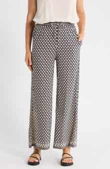MAX STUDIO Drawstring Wide Leg Pants
